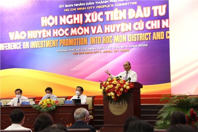 Hội nghị xúc tiến đầu tư vào huyện Hóc Môn và Củ Chi