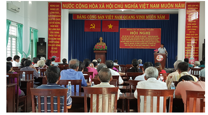 Đảng ủy xã Đông Thạnh tổ chức hội nghị 
Học tập, quán triệt 2 tác phẩm của Hồ Chí Minh
và triển khai chuyên đề năm 2017

