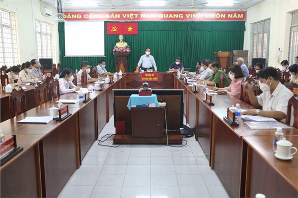 Huyện ủy Hóc Môn tổ chức Hội nghị Chuyên đề 