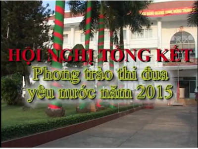 Hội Nghị Tổng Kết Phong Trào Thi đua Yêu Nước 2015 Huyện Hóc Môn