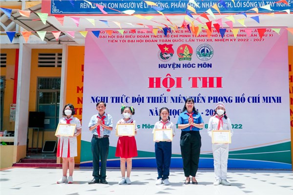 Hội thi Nghi thức Đội năm học 2021 – 2022