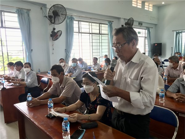 Tổ đại biểu HĐND Thành phố tiếp xúc cử tri huyện Hóc Môn