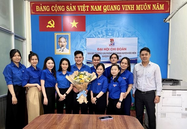 Đại hội Chi đoàn Ban Bồi thường giải phóng mặt bằng huyện Hóc Môn