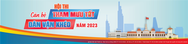 Hội thi cán bộ “Tham mưu tốt – Dân vận khéo” năm 2023