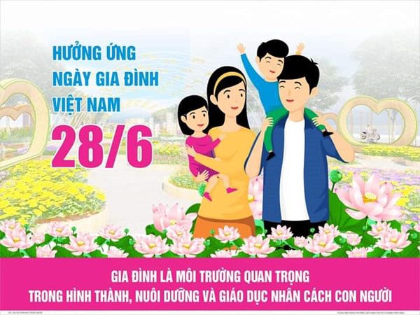 Hưởng ứng Ngày Gia đình Việt Nam 28/6