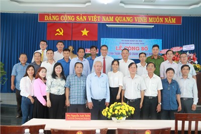 Ra mắt Chi hội Doanh nghiệp xã Đông Thạnh