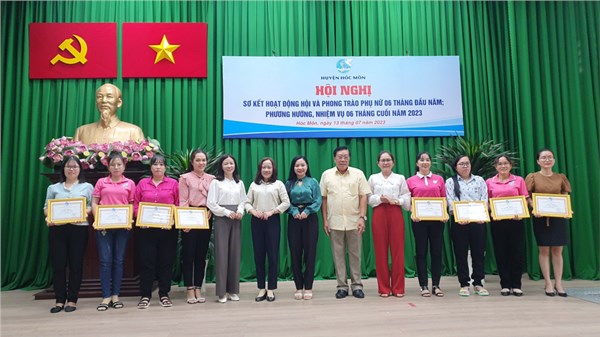 Sơ kết hoạt động Hội và phong trào phụ nữ 6 tháng đầu năm 2023