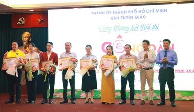 Vòng chung kết Hội thi “Công dân Thành phố với hành trình văn hóa Thành phố Hồ Chí Minh”
