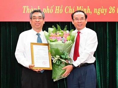 Đồng chí Nguyễn Phước Lộc giữ chức Phó Bí thư Thành ủy TPHCM 