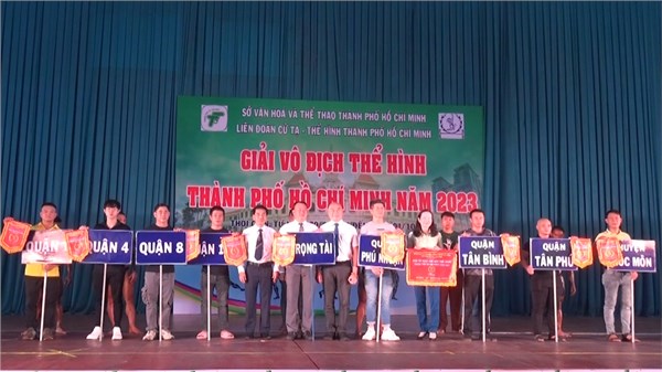 Lễ khai mạc Giải vô địch Thể hình Thành phố Hồ Chí Minh năm 2023
