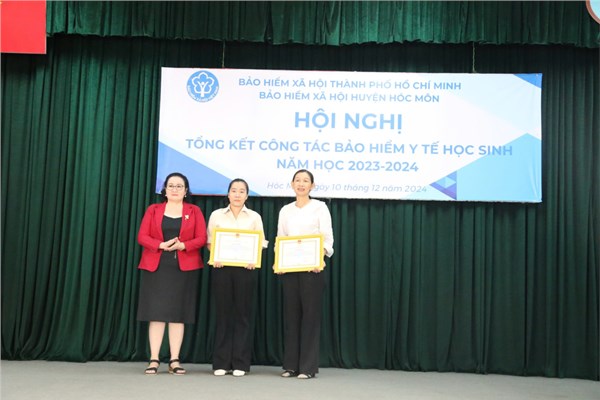 Hội nghị tổng kết Bảo hiểm y tế học sinh, năm học 2023 - 2024