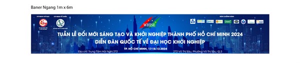 Tuần lễ Đổi mới Sáng tạo và Khởi nghiệp TP.HCM - WHISE 2024