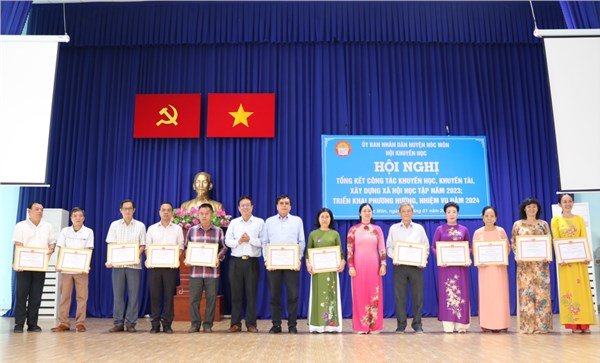 Tổng kết công tác khuyến học năm 2023