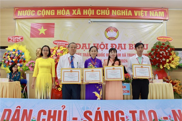 Đại hội đại biểu MTTQ Việt Nam xã Trung Chánh