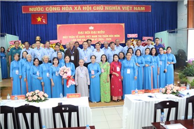 Đại hội đại biểu MTTQ Việt Nam Thị trấn Hóc Môn 