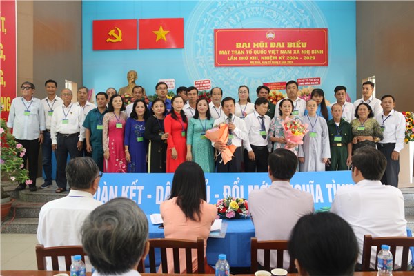 Đại hội đại biểu MTTQ Việt Nam xã lần thứ III nhiệm kỳ 2024 - 2029