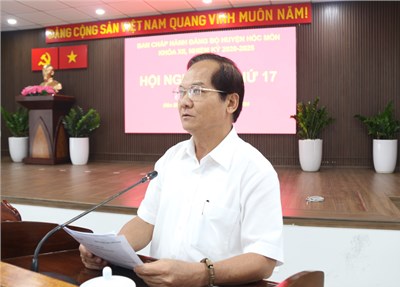 Phát biểu của đồng chí Trần Văn Khuyên - Bí thư Huyện ủy, Chủ tịch HĐND huyện tại Hội nghị lần thứ 17 BCH Đảng bộ huyện 
