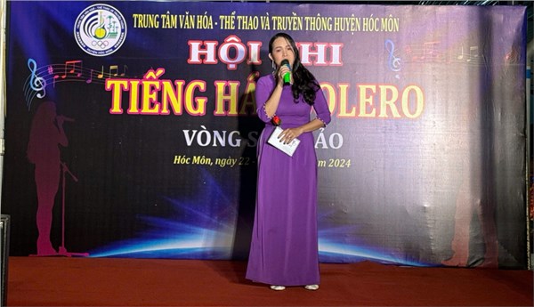 Vòng sơ khảo Hội thi “Tiếng hát bolero”