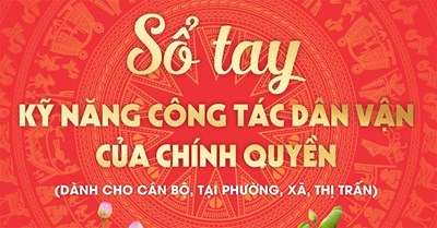 Sổ tay kỹ năng công tác dân vận của chính quyền